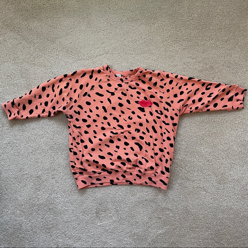 Clare V Melissa McCarthy 3/4 Sleeve Jag Sweatshirt